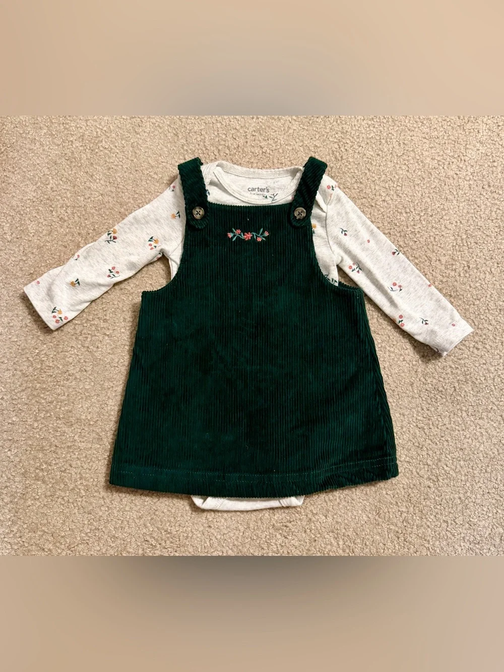 Long Sleeve Baby Girl 3-6 Months Tops, Dress, Jacket Bundle EUC Lot Of 5
